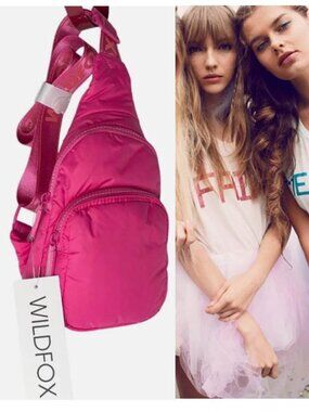 $78 Retail Wildfox Parachute Crossbody Sling Bag NWT